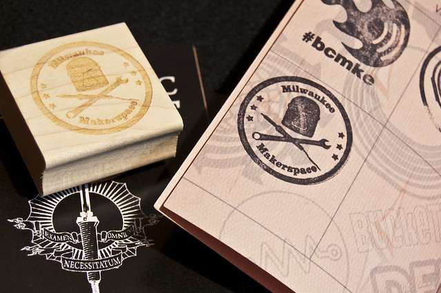 Milwaukee Makerspace Stamp